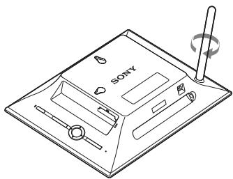 SONY DPF-X95 - Préparation de la télécommande - 1