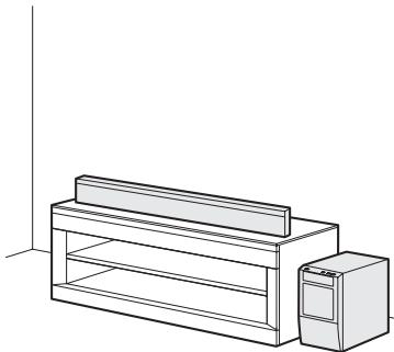 SONY HT-CT500 - Paso 1: Colocación del sistema - 1