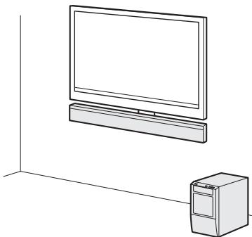 SONY HT-CT500 - Paso 1: Colocación del sistema - 4