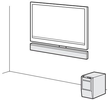 SONY HT-CT500 - Passo 1: Posicionar o sistema - 3