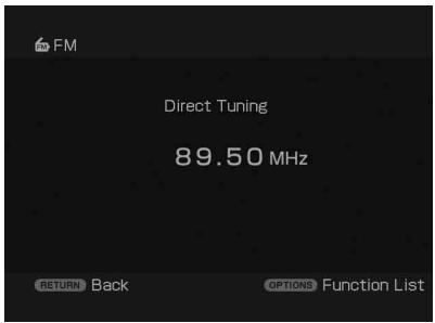 SONY HT-CT500 - Pulse los botones numéricos para introducir la frecuencia. - 1