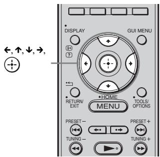 SONY HT-CT500 - Utilización del componente conectado al adaptador DIGITAL MEDIA PORT - 1