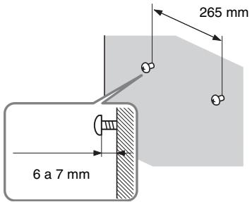265 mm 6 a 7 mm