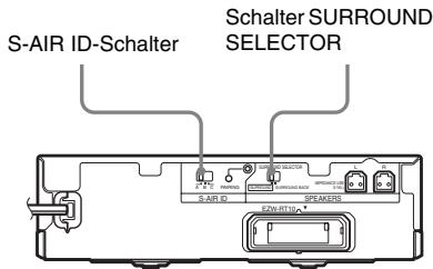 SONY WAHT-SBP2 - Einstellen des Raumklangverstärkers - 2