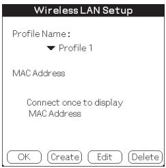 SONY CLIE PEGA-WL110 - Appuyez [Details...] dans le coin inférieur gauche de l'écran. - 1