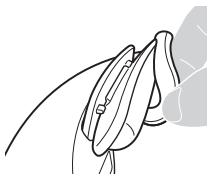 SONY HMZ-T1 - ① Ajuste del apoyo para la frente - 2