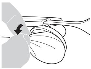 SONY HMZ-T1 - Para quitar las almohadillas para orejas, reemplazo de los cojines para orejas - 1
