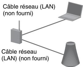 SONY SA-NS510 - Option 5 : méthode DHCP - 1