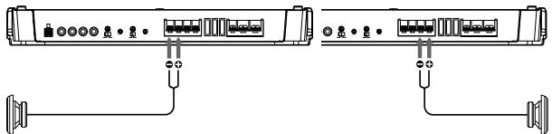 SONY XM-D9001GTR - Raccordements de haut-parleurs - 5