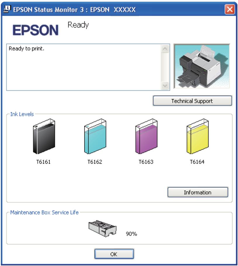 EPSON B-300 - Utilisation d'Epson Status Monitor 3 - 2