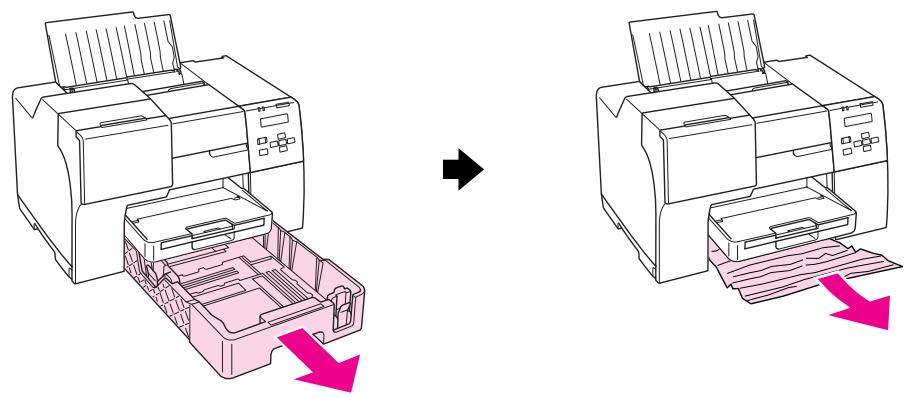 EPSON B-300 - Dans la cassette de papier avant : - 1