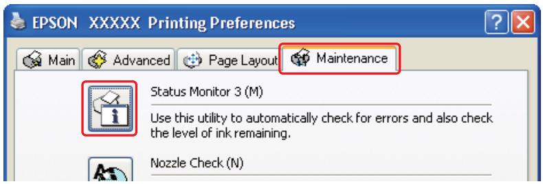 EPSON B-300 - Utilisation d'Epson Status Monitor 3 - 1