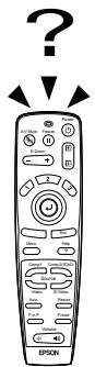 EPSON EMP-800 - La télécommande ne fonctionne pas - 1