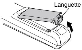 EPSON EMP-800 - Remontez le couvercle du compartiment à piles. - 1