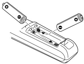 EPSON EMP-800 - Remontez le couvercle du compartiment à piles. - 2