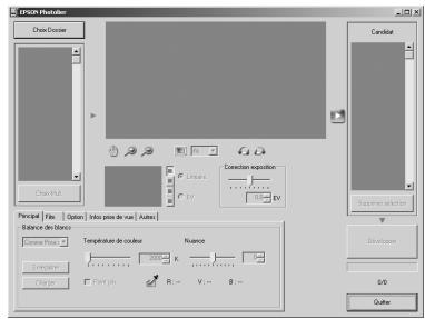 EPSON R-D1S - Utilisation de EPSON PhotoRAW - 1