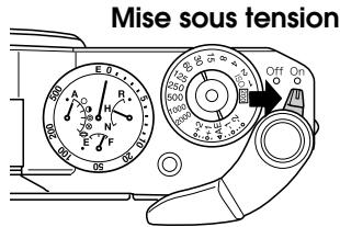 EPSON R-D1S - Mise sous/hors tension de l'appareil photo - 1