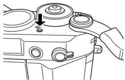 EPSON R-D1S - Déverrouillage du barillet de sélection de la vitesse d'obturation - 1