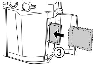EPSON R-D1S - Insertion d'une carte mémoire - 3