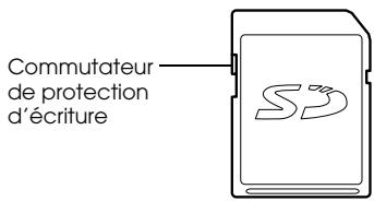 EPSON R-D1S - Insertion d'une carte mémoire - 1