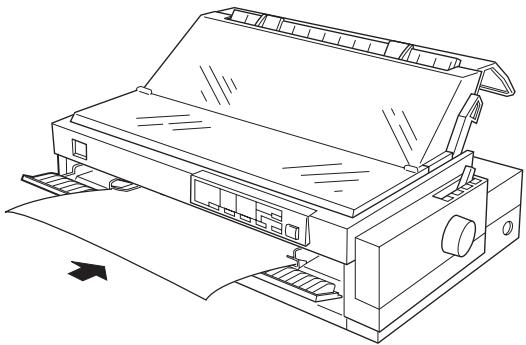 EPSON LQ-2070 - Chargement de feuilles simples par l'avant - 3