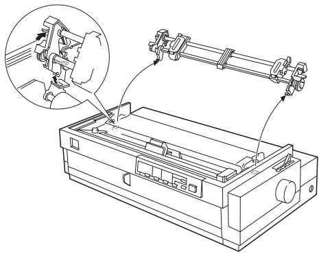 EPSON LQ-2070 - Retrait du tracteur de la position tracteur tirant - 1
