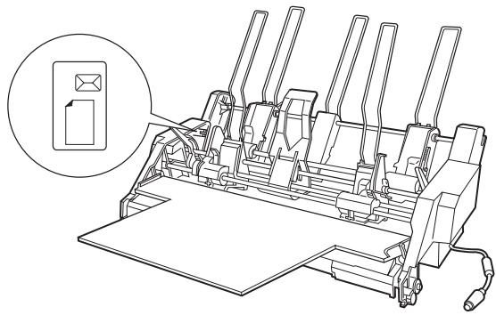 EPSON LQ-2070 - Sélection des modes feuille à feuille, cartes postales ou enveloppes - 1