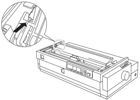 EPSON LQ-2070 - Retrait du tracteur de la position tracteur tirant - 2