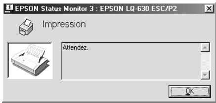EPSON LQ-630S - Accès à l'utilitaire EPSON Status Monitor 3 - 1