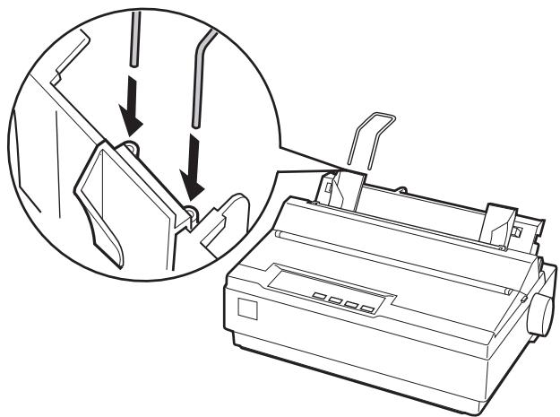 EPSON LX-1170 - Fixation des supports papier - 2