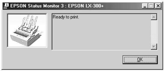 EPSON LX-1170 - Accès à EPSON status monitor 3 - 1