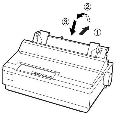 EPSON LX-1170 - Fixation des supports papier - 1