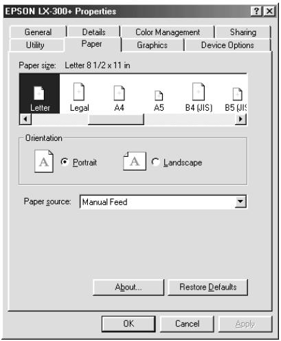 EPSON LX-1170 - Remarque : - 1
