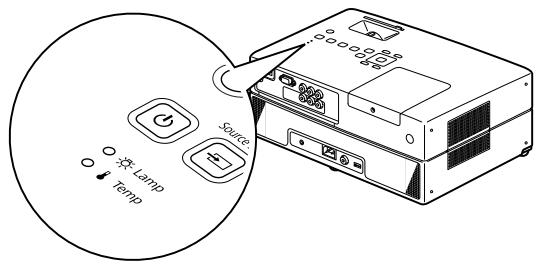 EPSON EH-DM3 - Installation du câble antivol - 2