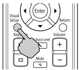 EPSON EH-DM3 - Réglage fin de la taille de projection (Zoom) - 2
