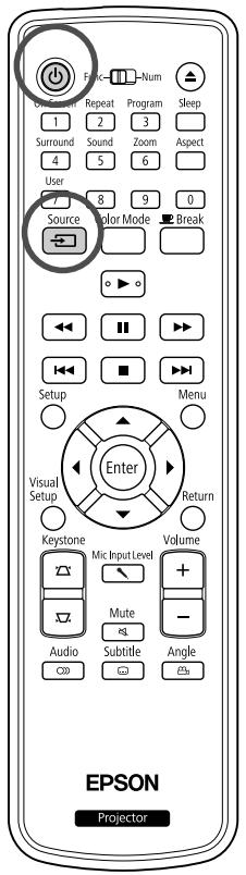 EPSON EH-DM3 - Projection d'images depuis un équipement vidéo externe ou un ordinateur - 1