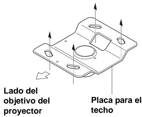EPSON ELPMB22 - 2-2 Fijación de la placa para el techo al techo - 1