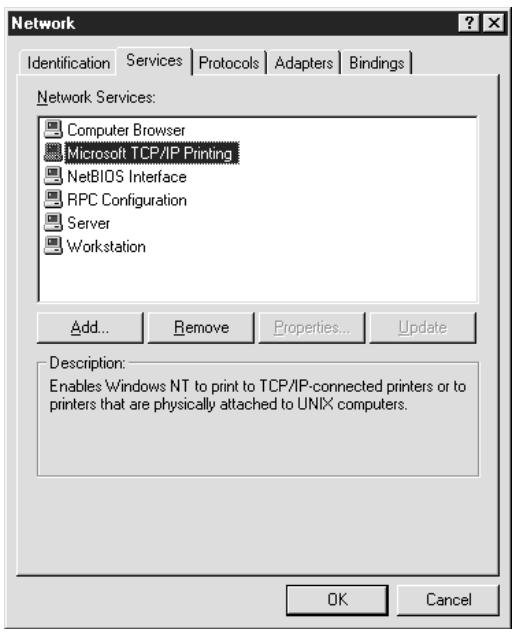 EPSON GUIDE RESEAU - Si les composants nécessaires ne figurent pas dans cette liste, cliquez sur Ajouter pour les installer comme décrit ci-après. - 1