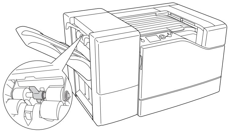 EPSON WORKFORCE AL-C500 SERIES - Impossible d'éjecter correctement le papier de l'empileuse - 1