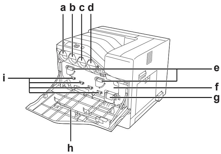 EPSON WORKFORCE AL-C500 SERIES - Intérieur de l'imprimante - 1