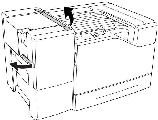 EPSON WORKFORCE AL-C500 SERIES - Installation de l'agrafeuse/empileuse - 10