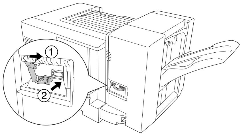 EPSON WORKFORCE AL-C500 SERIES - Installation de l'agrafeuse/empileuse - 17