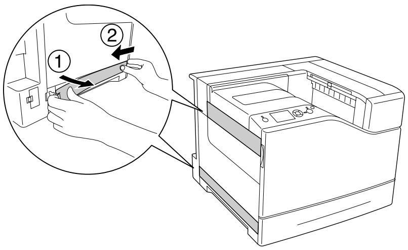 EPSON WORKFORCE AL-C500 SERIES - Installation de l'agrafeuse/empileuse - 2