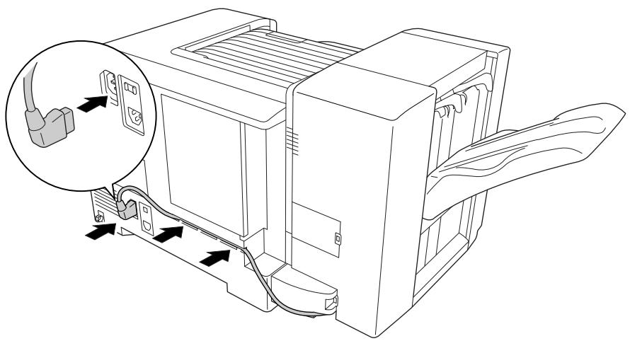 EPSON WORKFORCE AL-C500 SERIES - Installation de l'agrafeuse/empileuse - 21
