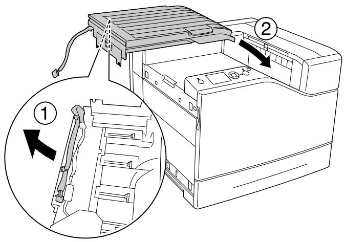 EPSON WORKFORCE AL-C500 SERIES - Installation de l'agrafeuse/empileuse - 5