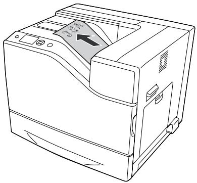 EPSON WORKFORCE AL-C500 SERIES - Bac de sortie - 1