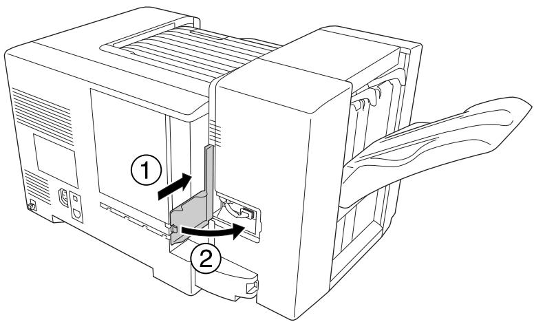 EPSON WORKFORCE AL-C500 SERIES - Installation de l'agrafeuse/empileuse - 18