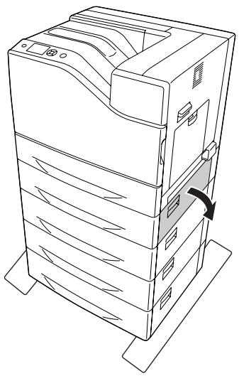 EPSON WORKFORCE AL-C500 SERIES - Bourrage papier E5, bourrage papier E4, bourrage papier E3, bourrage papier E2 (capot E) - 1