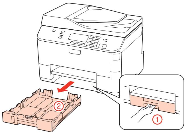 EPSON WORKFORCE PRO WP-4595 DNF - Manipulation des papiers - 1