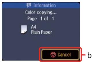 EPSON WORKFORCE PRO WP-4595 DNF - Touches, écran LCD et voyants - 1